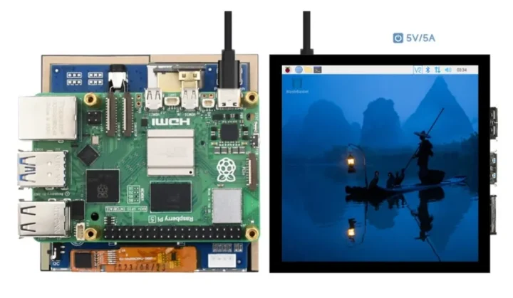 4-inch HDMI Display Raspberry Pi 5