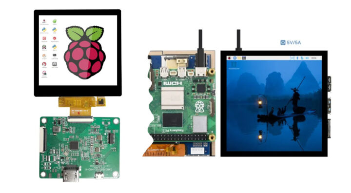 4 inch HDMI touchscreen displays raspberry pi