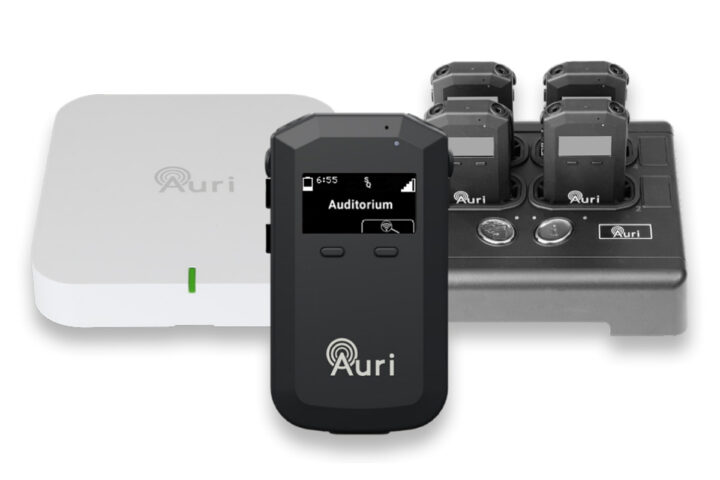 Auri RX1 Receiver TX2N 2 Channel Transmitter and Docking Station