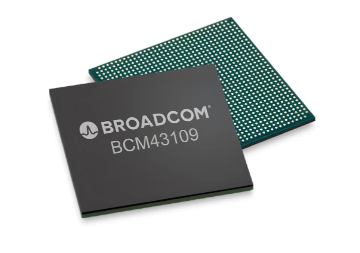 Broadcom BCM43109 WiFi 8 client chip