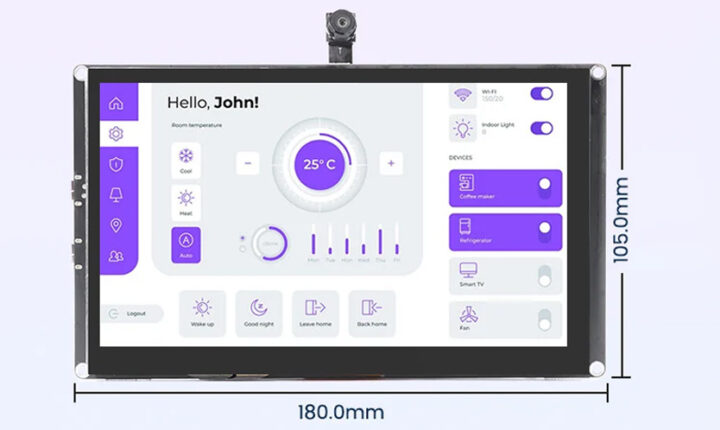 CrowPanel Advanced 7 inch Display Dimensions CrowPanel Advanced 7 inch Display Dimensions