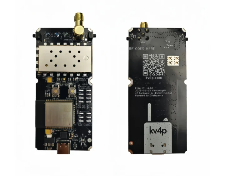 ESP32 + SA818-V USB-C ham radio board