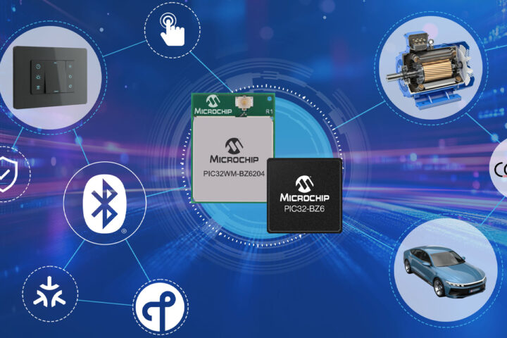 Microchip IC32-BZ6 single chip wireless MCU Microchip IC32-BZ6 single chip wireless MCU