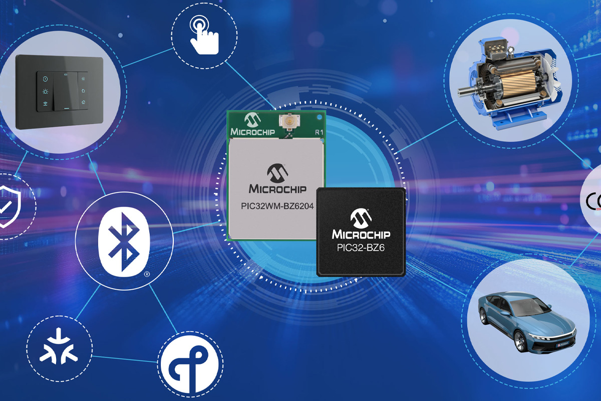 Microchip IC32-BZ6 single chip wireless MCU