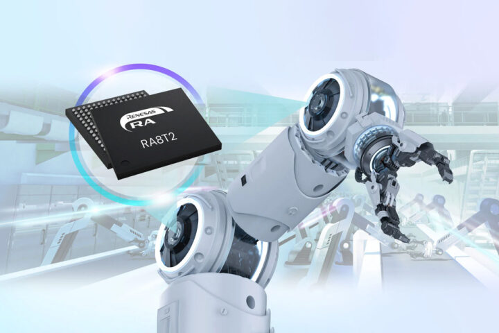 Renesas RA8T2 motor control MCU