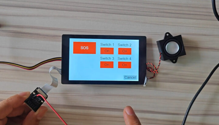 review 4.3 inch NEXTION HMI Edge touch display