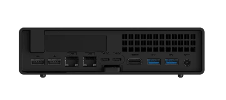 CIX CP8180 mini PC rear panel CIX CP8180 mini PC rear panel