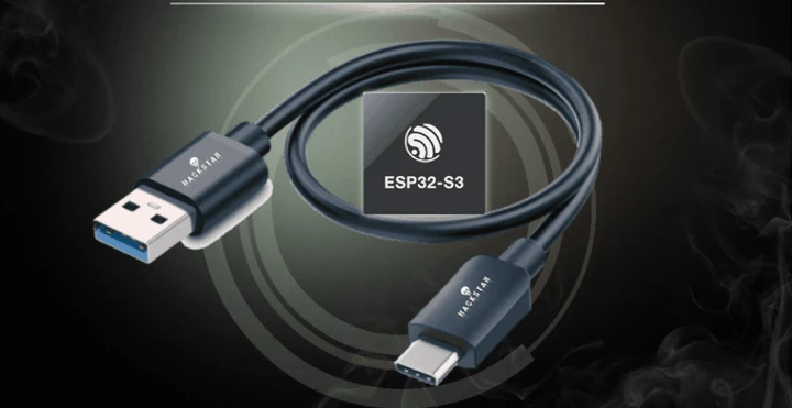 ESP32-S3 USB hacking cable ESP32-S3 USB hacking cable