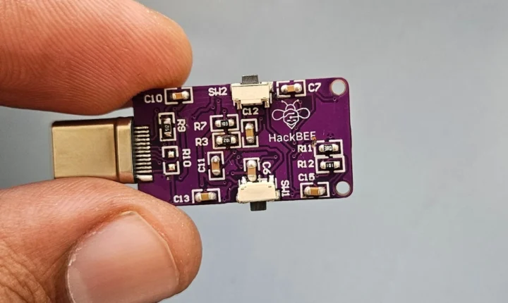 HackBEE USB C developer dongle