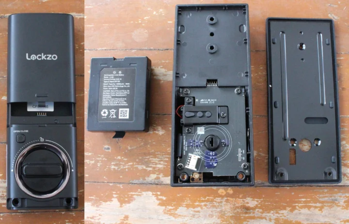 Interior assemble Smart Lock