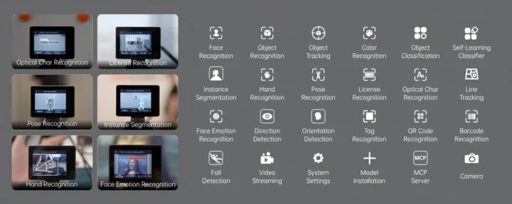 Kendryte K230 Edge AI camera 20 preloaded models Kendryte K230 Edge AI camera 20 preloaded models