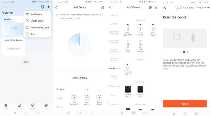 Lockzo AL501 Tuya app add device