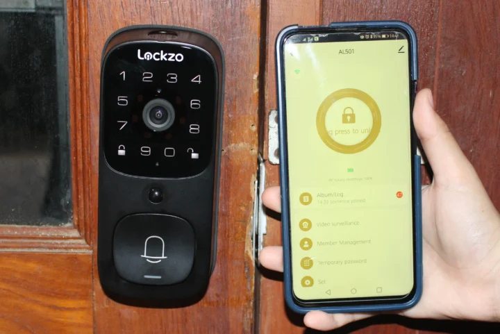 Lockzo AL501 Video Smart Lock Tuya app review