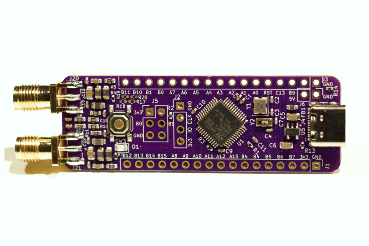 PhaseLatch Mini modular Software Defined Radio platform