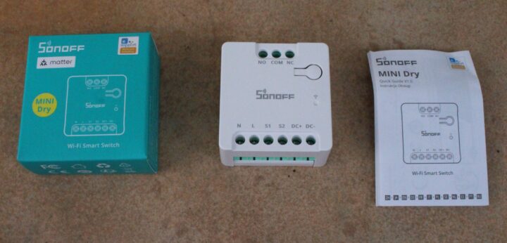 SONOFF MINI D Matter Quick Guide