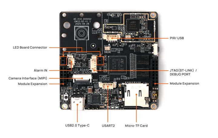 STM32N6 camera board STM32N6 camera board