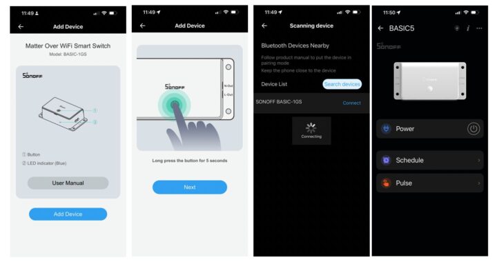 SONOFF BASIC Gen5 Smart Switch eWelink Setup