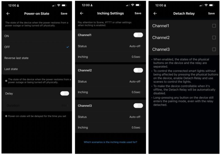 Sonoff TxGen2 KeyFeatures