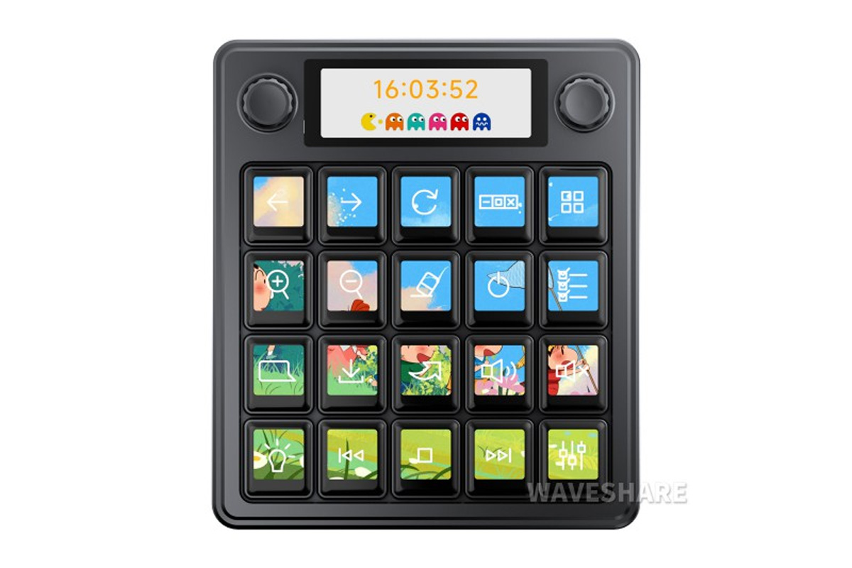 Waveshare MK20 Multi Functional AI Voice Control Panel