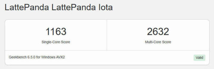 ผลการทดสอบ CPU ด้วย Geekbench 6 ผลการทดสอบ CPU ด้วย Geekbench 6