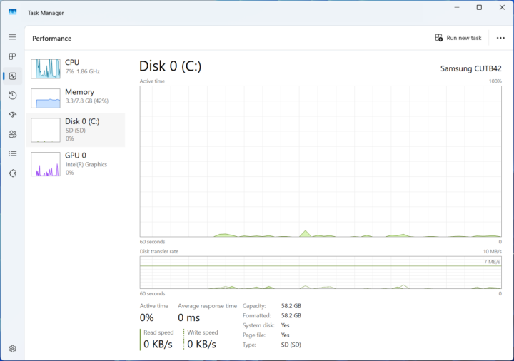 LattePanda IOTA Windows 11 disk Task Manager LattePanda IOTA Windows 11 disk Task Manager