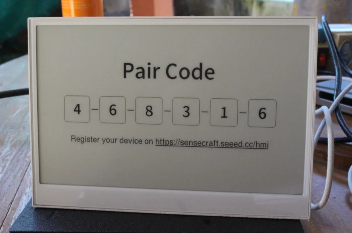 pair code SenseCraft pair code SenseCraft