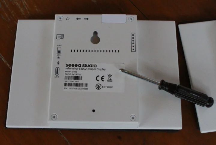 reTerminal ePaper Bottom reTerminal ePaper Bottom