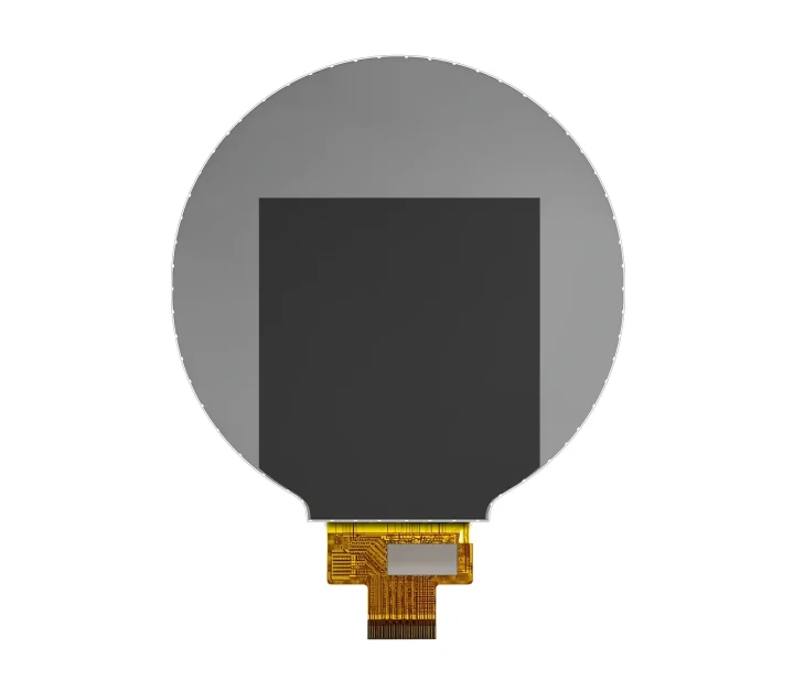 4 inch Round MIPI DSI Display back