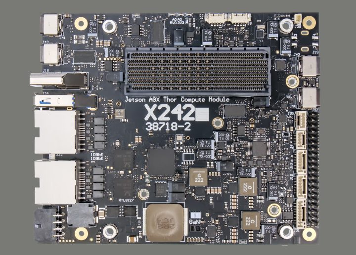 Auvidea X242 Carrier Board Top