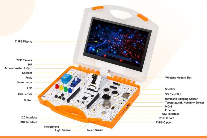 Elecrow ESP32-P4 learning and prototyping kit overview