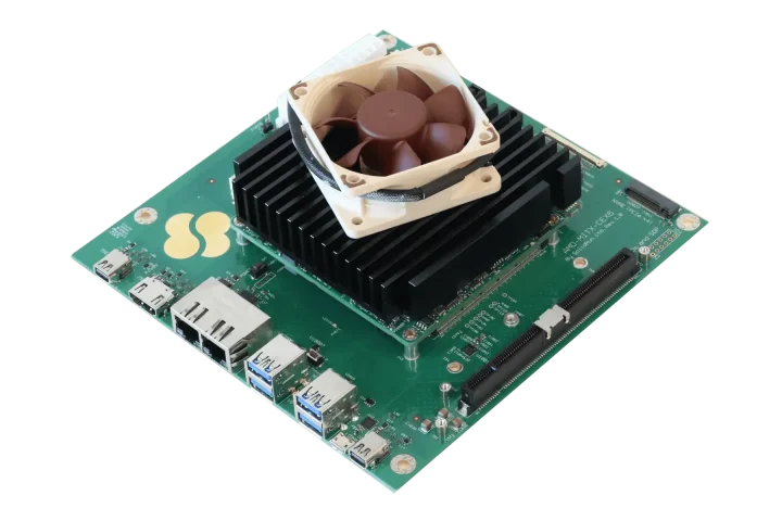 HoneyComb AMD Ryzen COM Express carrier board