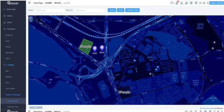 Outdoor monitoring interface Outdoor monitoring interface