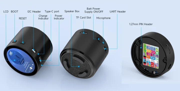 RP2350 Touch LCD 1.85C BOX specifications
