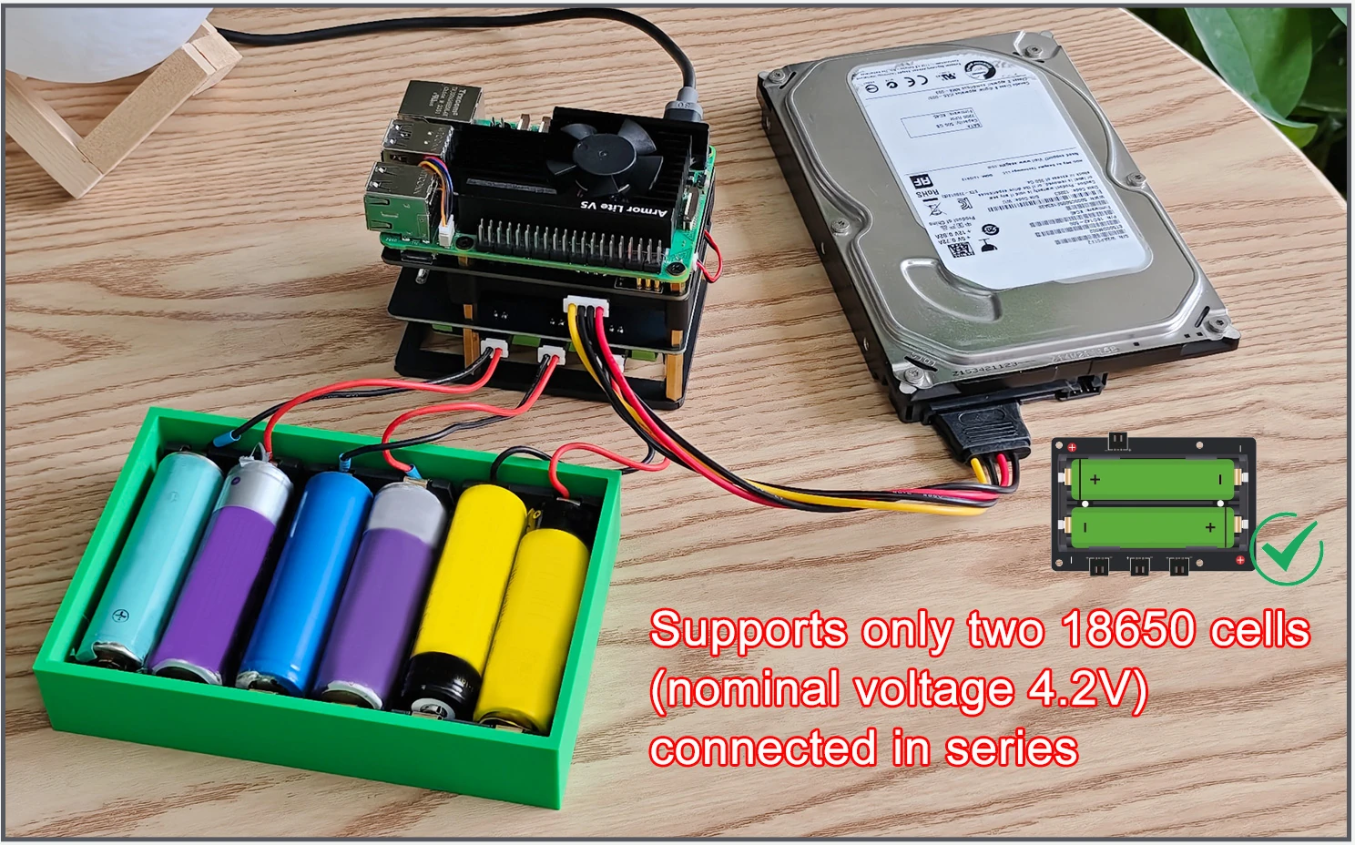 Rapsberry Pi 5 UPS external battery packs