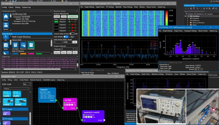 UsbGpib NX Starware Tektronix TDS 784d UsbGpib NX Starware Tektronix TDS 784d
