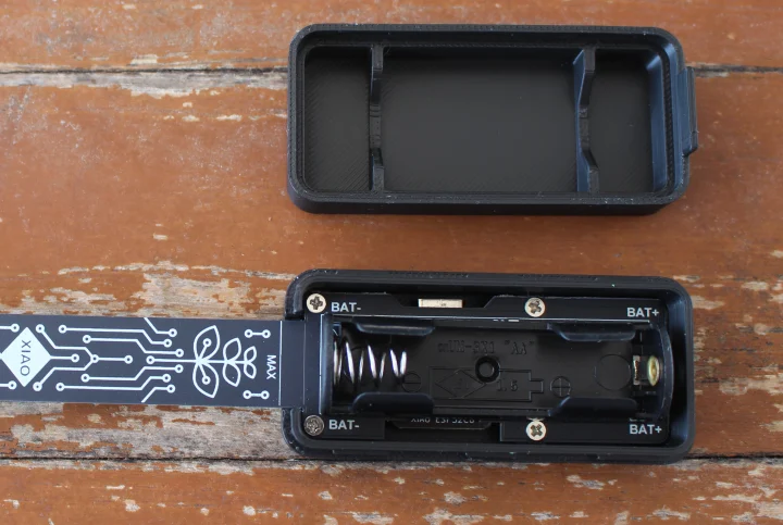 XIAO Soil Moisture Sensor AA battery