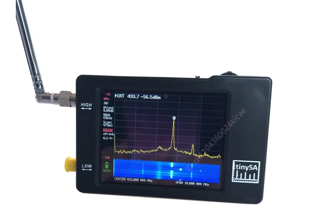 tinySA Spectrum Analyzers and Signal Generators