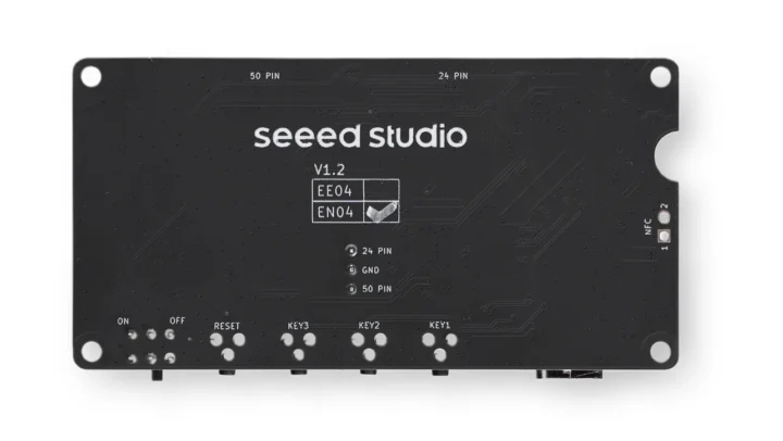 xiao epaper display board bottom