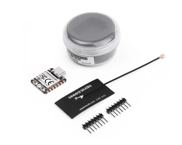 ESP32-C5 USB-C board dual band antenna GPIO headers