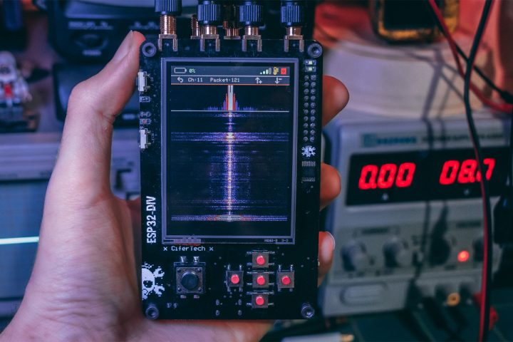 ESP32-DIV V1 Wi Fi BLE 2.4GHz and Sub GHZ pentesting tool