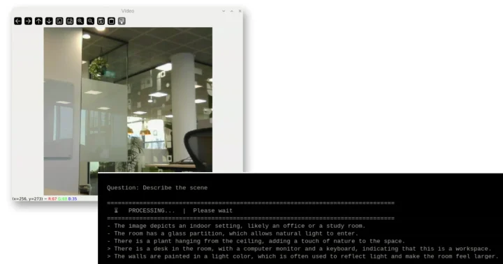 Raspberry Pi AI HAT 2 VLM demo Raspberry Pi AI HAT 2 VLM demo