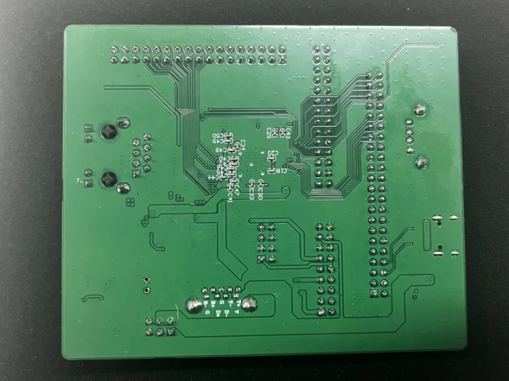 WCH CH32H417 USB 3.0 development board bottom WCH CH32H417 USB 3.0 development board bottom