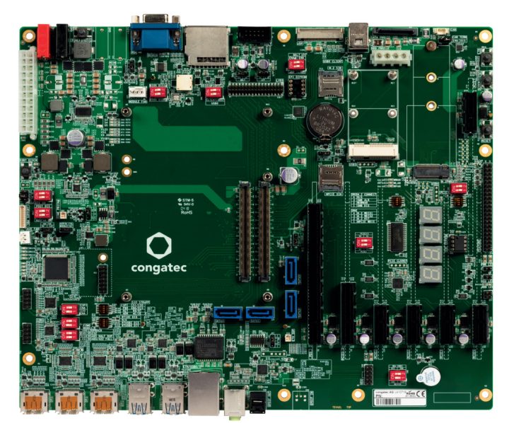conga-TEVAL COMe 3.0 Evaluation Carrier Board for COM Express Type 6 Modules conga-TEVAL COMe 3.0 Evaluation Carrier Board for COM Express Type 6 Modules