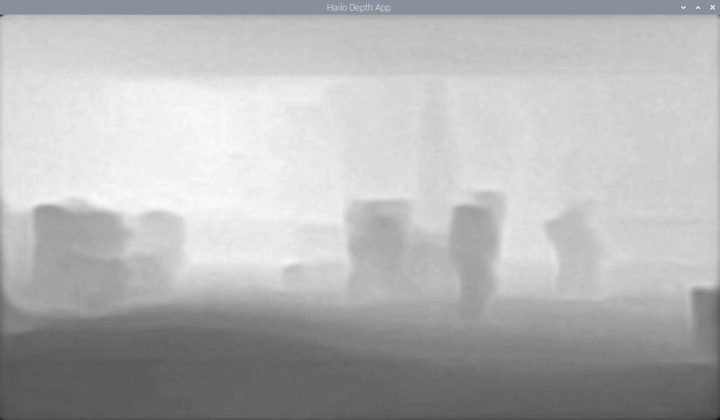 รันตัวอย่างการประมาณค่าความลึก