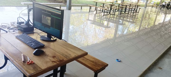 การเตรียมสถานที่ทดลอง