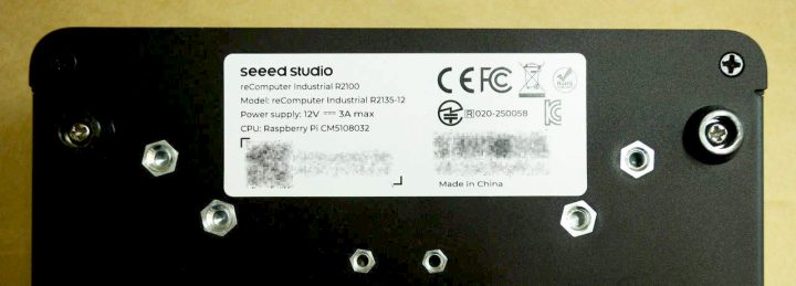 ฉลากที่แผงด้านล่าง