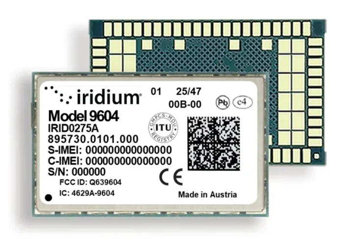 3 in 1 Iridium SBD LTE M GNSS module
