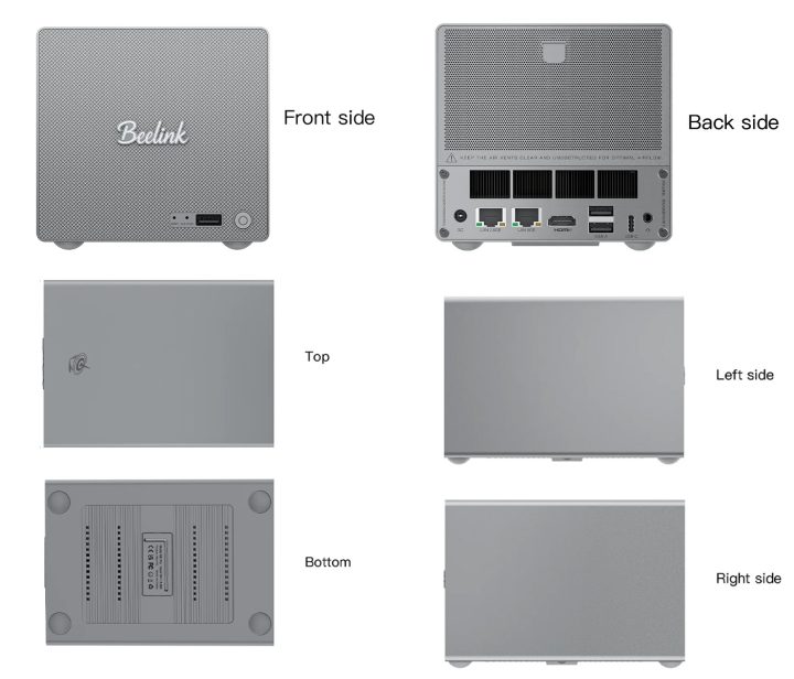 Beelink Me Pro All Side View