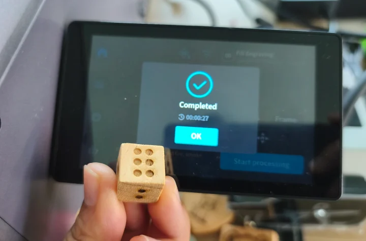 Creality Falcon A1 Pro Dice