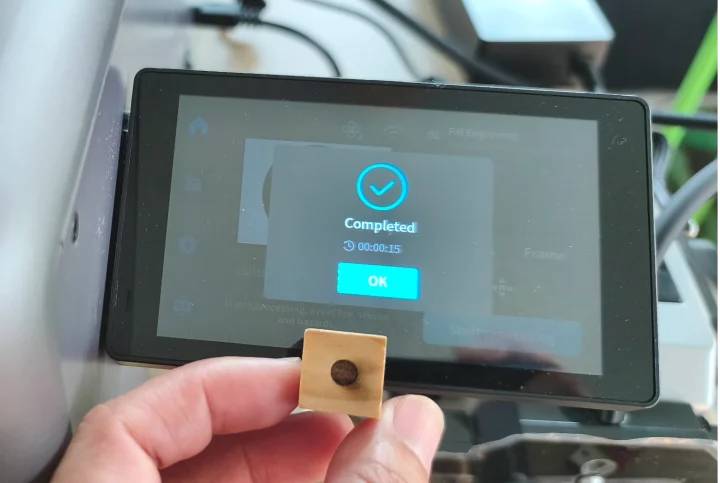 Creality Falcon A1 Pro Start Processing